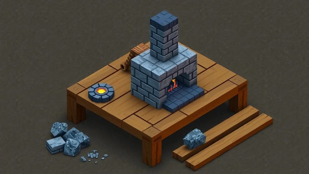 Hur gör man en ugn i Minecraft