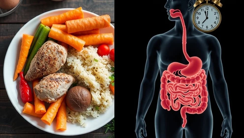 Hur lång tid tar det att smälta maten