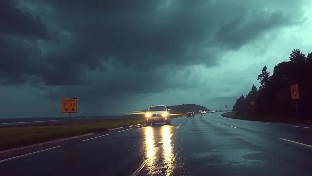 Måttlig varning för regn vad betyder det